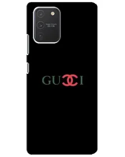 Чехол для Samsung Galaxy S10 Lite с картинкой «Gucci — красный градиент» Чехол для Samsung Galaxy S10 Lite с картинкой «Gucci — красный градиент»