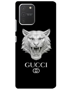 Чехол для Samsung Galaxy S10 Lite с картинкой «Gucci — серебряный лев» Чехол для Samsung Galaxy S10 Lite с картинкой «Gucci — серебряный лев»