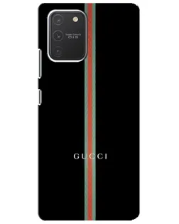 Чехол для Samsung Galaxy S10 Lite с картинкой «Gucci — строгая линия» Чехол для Samsung Galaxy S10 Lite с картинкой «Gucci — строгая линия»