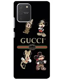 Чехол для Samsung Galaxy S10 Lite с картинкой «Gucci — герои Disney и монограмма» Чехол для Samsung Galaxy S10 Lite с картинкой «Gucci — герои Disney и монограмма»