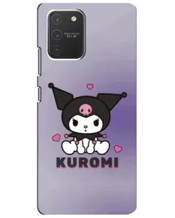 Чехол для Samsung Galaxy S10 Lite с картинкой «Kuromi — фиолетовый арт» Чехол для Samsung Galaxy S10 Lite с картинкой «Kuromi — фиолетовый арт»