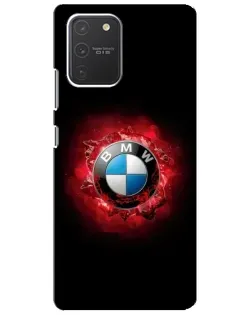 Чехол для Samsung Galaxy S10 Lite с картинкой «Логотип BMW — вспышка» Чехол для Samsung Galaxy S10 Lite с картинкой «Логотип BMW — вспышка»