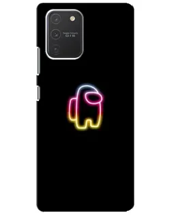 Чехол для Samsung Galaxy S10 Lite с картинкой «Among Us градиент»