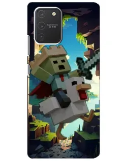 Чехол для Samsung Galaxy S10 Lite с картинкой «Стив и гусь»