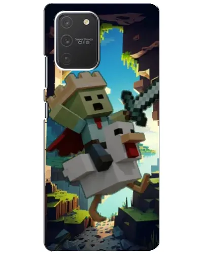 Чехол для Samsung Galaxy S10 Lite с картинкой «Стив и гусь»