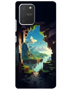 Чехол для Samsung Galaxy S10 Lite с картинкой «Вид из пещеры»