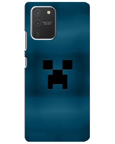 Чехол для Samsung Galaxy S10 Lite с картинкой «Крипер текстура»