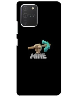 Чехол для Samsung Galaxy S10 Lite с картинкой «Алмазная кирка»