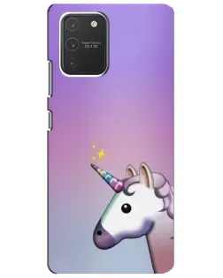 Чехол для Samsung Galaxy S10 Lite с картинкой «Единорог градиент»