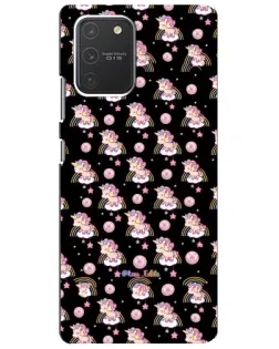 Чехол для Samsung Galaxy S10 Lite с картинкой «Magic Unicorn паттерн»