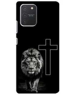 Чохол для Samsung Galaxy S10 Lite з картинкою «Лев та Хрест»