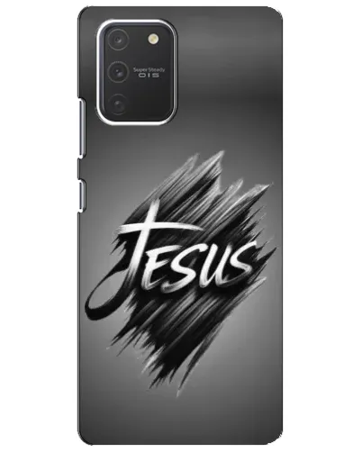Чехол для Samsung Galaxy S10 Lite с картинкой «Надпись Jesus Graffiti» Чехол для Samsung Galaxy S10 Lite с картинкой «Надпись Jesus Graffiti»