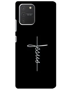 Чехол для Samsung Galaxy S10 Lite с картинкой «Тонкая линия веры»