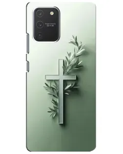 Чехол для Samsung Galaxy S10 Lite с картинкой «Оливковая ветвь»