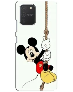Чехол для Samsung Galaxy S10 Lite с картинкой «Mickey на канате»