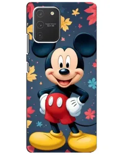 Чехол для Samsung Galaxy S10 Lite с картинкой «Осенний Mickey Mouse»
