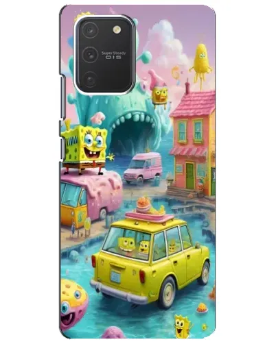 Чехол для Samsung Galaxy S10 Lite с картинкой «Монстр-трак приключения»