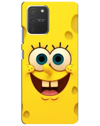 Чехол для Samsung Galaxy S10 Lite с картинкой «Губка Боб улыбка»