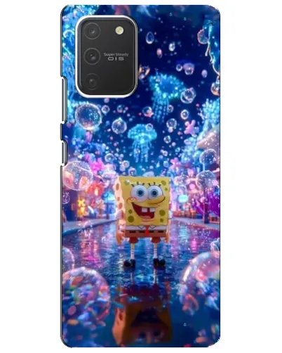 Чехол для Samsung Galaxy S10 Lite с картинкой «Неоновый океан»