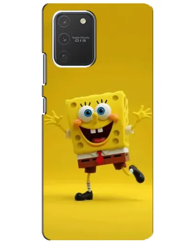 Чехол для Samsung Galaxy S10 Lite с картинкой «Позитивный Губка Боб»