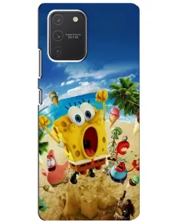 Чехол для Samsung Galaxy S10 Lite с картинкой «Развлечения на пляже»