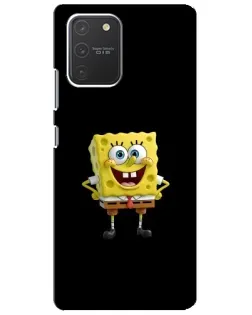 Чехол для Samsung Galaxy S10 Lite с картинкой «Классический Губка Боб»