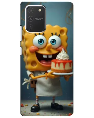 Чехол для Samsung Galaxy S10 Lite с картинкой «Повар Спанч Боб»