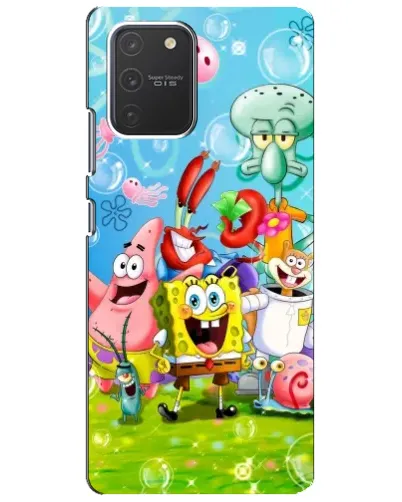 Чохол для Samsung Galaxy S10 Lite з картинкою «Губка Боб та друзі» Чохол для Samsung Galaxy S10 Lite з картинкою «Губка Боб та друзі»