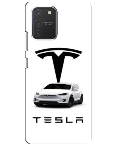 Чехол для Samsung Galaxy S10 Lite с картинкой «Tesla White Style»