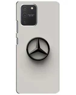 Чехол для Samsung Galaxy S10 Lite с картинкой «Mercedes Maybach стиль» Чехол для Samsung Galaxy S10 Lite с картинкой «Mercedes Maybach стиль»
