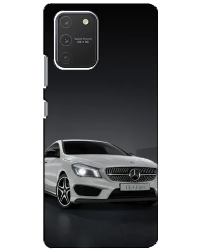 Чехол для Samsung Galaxy S10 Lite с картинкой «Mercedes AMG GT Silver»