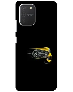 Чехол для Samsung Galaxy S10 Lite с картинкой «Mercedes — ретро стиль»