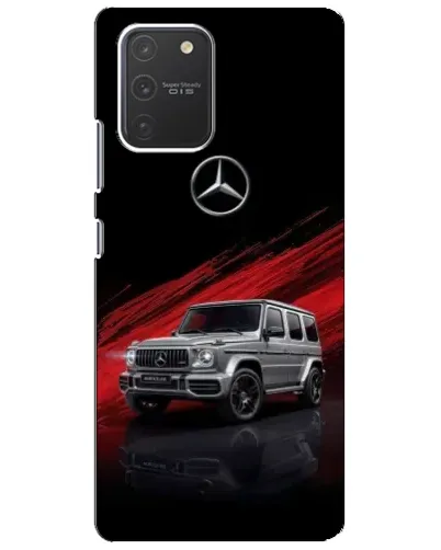 Чехол для Samsung Galaxy S10 Lite с картинкой «Mercedes G-Class красный»