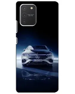 Чехол для Samsung Galaxy S10 Lite с картинкой «Ночной Mercedes EQ»
