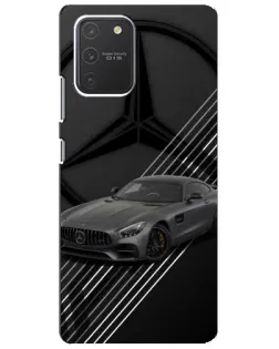 Чехол для Samsung Galaxy S10 Lite с картинкой «Mercedes AMG — графика»