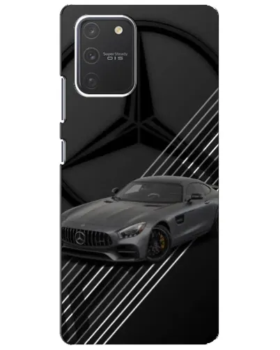 Чехол для Samsung Galaxy S10 Lite с картинкой «Mercedes AMG — графика»