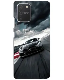 Чехол для Samsung Galaxy S10 Lite с картинкой «Гоночный Mercedes AMG»