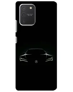 Чохол для Samsung Galaxy S10 Lite з картинкою «Mercedes — силует авто» Чохол для Samsung Galaxy S10 Lite з картинкою «Mercedes — силует авто»