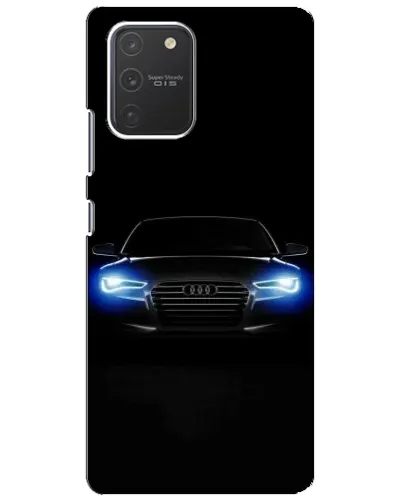 Чехол для Samsung Galaxy S10 Lite с картинкой «Audi в неоне»