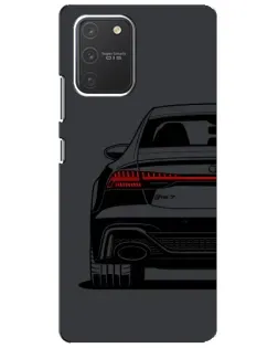 Чехол для Samsung Galaxy S10 Lite с картинкой «Задняя часть Audi — арт»