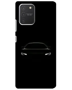 Чехол для Samsung Galaxy S10 Lite с картинкой «Взгляд Audi в темноте»