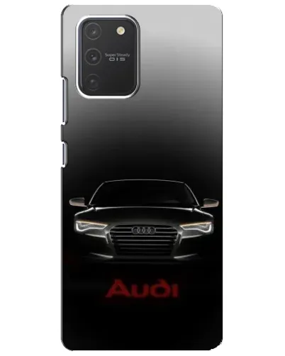 Чехол для Samsung Galaxy S10 Lite с картинкой «Audi — градиентный контур»
