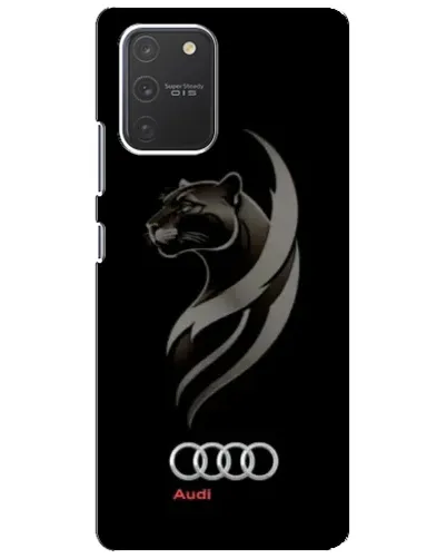 Чехол для Samsung Galaxy S10 Lite с картинкой «Графика — пантера и Audi»