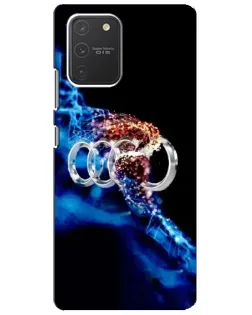 Чехол для Samsung Galaxy S10 Lite с картинкой «Энергия лого Audi»