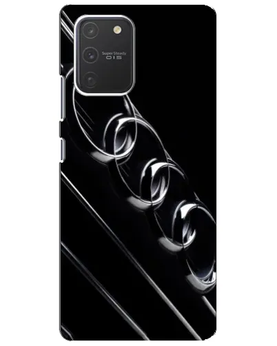 Чехол для Samsung Galaxy S10 Lite с картинкой «Audi — абстрактные кольца»