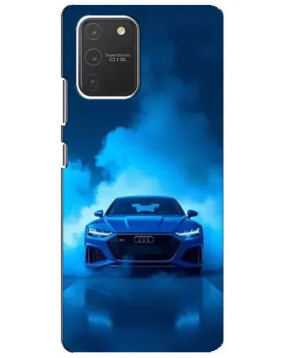 Чехол для Samsung Galaxy S10 Lite с картинкой «Audi — голубая энергия»