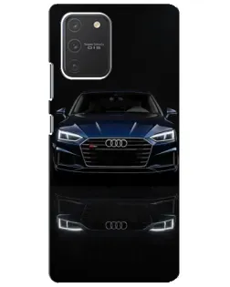 Чехол для Samsung Galaxy S10 Lite с картинкой «Audi — ночное отражение»