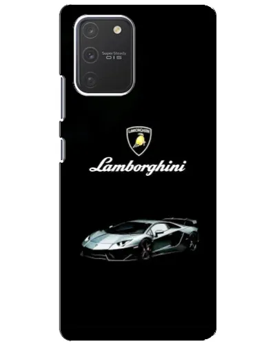 Чехол для Samsung Galaxy S10 Lite с картинкой «Логотип Lamborghini классика»