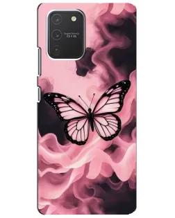 Чохол для Samsung Galaxy S10 Lite з картинкою «Метелик у диму»