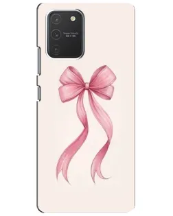 Чохол для Samsung Galaxy S10 Lite з картинкою «Рожевий бант»